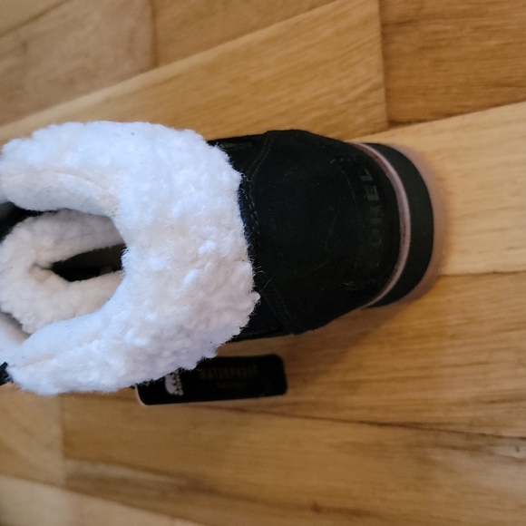 Sorel Harlow Lace Waterproof Faux Fur Boots Black 7.5 - Picture 5 of 5